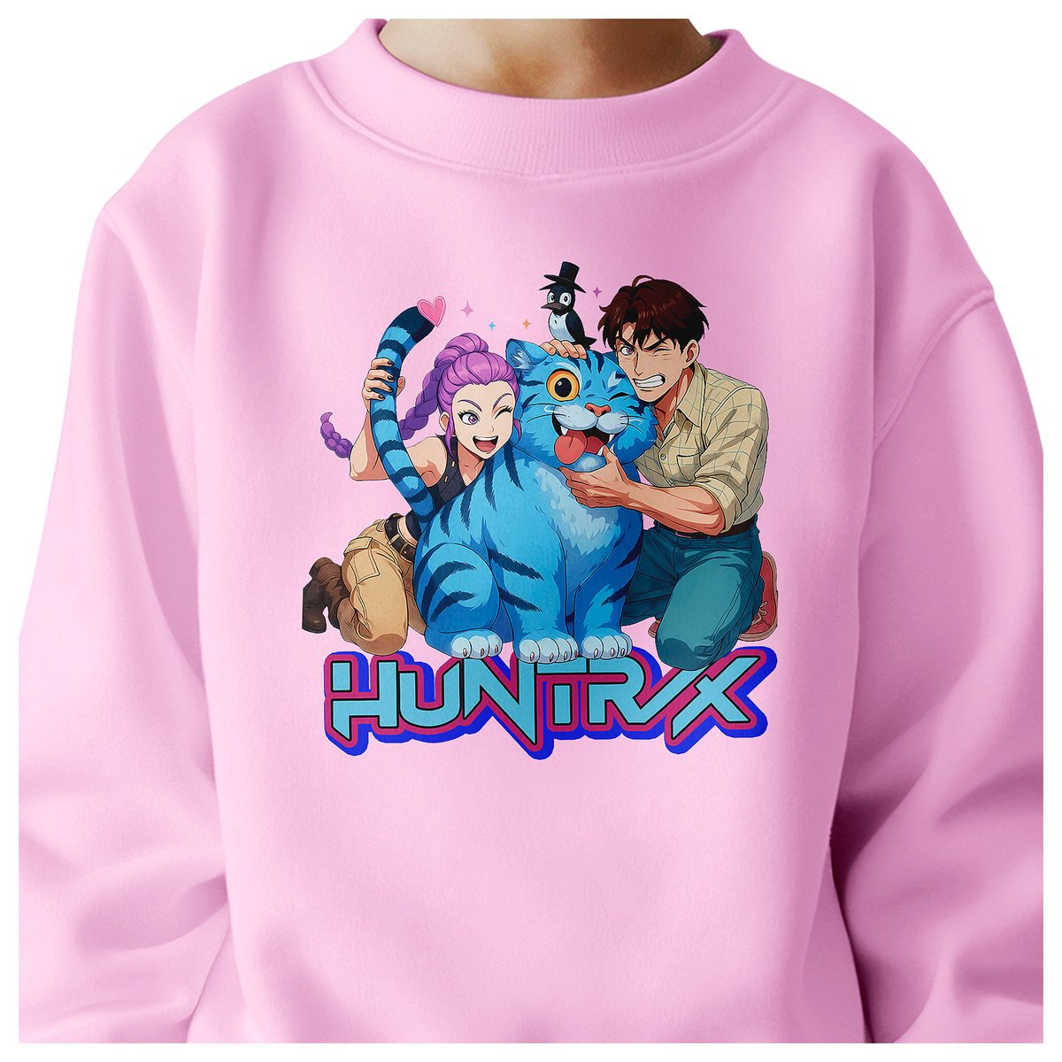 BLUZA DZIECIĘCA KPOP DEMON HUNTERS HUNTRIX 146-152 BAWEŁNIANA JAKOŚĆ