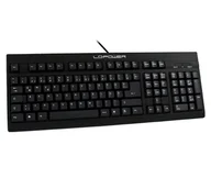 Klawiatury - LC-Power BK-902 klawiatura USB QWERTZ Niemiecki Czarny LC-KEY-902DE - miniaturka - grafika 1