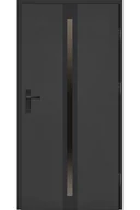 Drzwi zewnętrzne - Drzwi Zewnętrzne Z Ościeżnicą Mk Door Mk14 90 Cm Prawe Antracyt Reflex Nero - miniaturka - grafika 1