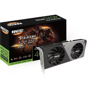 Karta graficzna INNO3D GeForce RTX 4070 Super Twin X2 12GB DLSS 3 - Karty graficzne - miniaturka - grafika 2