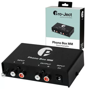 Pro-Ject Phono Box MM - Przedwzmacniacz gramofonowy MM/MC - Inne akcesoria audio-wideo - miniaturka - grafika 1