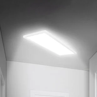 Briloner Lampa sufitowa LED Move, biały / opal, przedpokój, tworzywo sztuczne - Lampy sufitowe - miniaturka - grafika 1