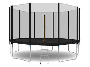 Malatec Trampolina ogrodowa 366cm - zewn. siatka - 5 nóg 5902367978129 - Trampoliny - miniaturka - grafika 1