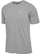 Koszulki męskie - Hummel koszulka męska bawełniana logo haftowane hml Pulse T-shirt r. XL - miniaturka - grafika 1