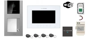 Wideodomofon WIFI Vidos X M11W-X + S11-1 FullHD Android Podczerwień RFID MicroSD - Wideodomofony - miniaturka - grafika 6