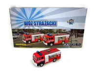 Samochody i pojazdy dla dzieci - Hipo HKG Straż pożarna 14cm św.dźw p12 - miniaturka - grafika 1