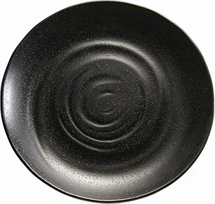 APS Półmisek czarny O 280 mm, melamina | , Zen APS-83941 - Wyposażenie lokali gastronomicznych - miniaturka - grafika 1