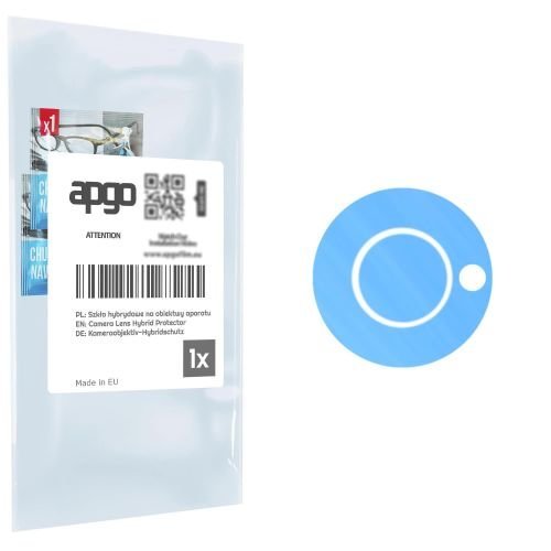 1x szkło hybrydowe na aparat obiektyw kamerę 9H do ZTE Nubia Focus 5G - apgo hybrid Camera Lens Protector