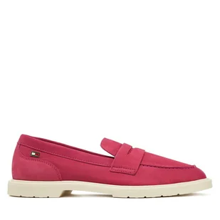 Loafersy Tommy Hilfiger FW0FW08679 Różowy - Półbuty damskie - miniaturka - grafika 1