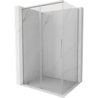 Kabiny prysznicowe - Mexen Rox kabina prysznicowa rozsuwana 155 x 90 cm, transparent, nikiel szczotkowany - 8C2-155-090-97-00 - miniaturka - grafika 1