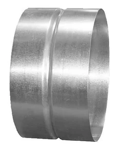 ZŁĄCZKA OCYNKOWANA 85MM - Złącza i kolanka wentylacyjne - miniaturka - grafika 1