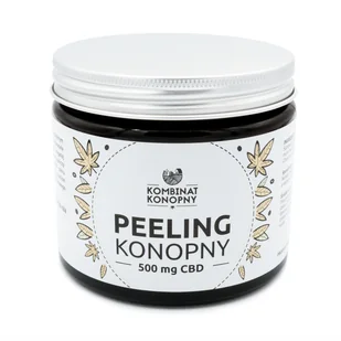 Kombinat Konopny, peeling konopny, CBD 500 mg, 250 g - Peelingi do ciała - miniaturka - grafika 1