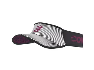 Czapki i chusty sportowe damskie - COMPRESSPORT Daszek biegowy ULTRALIGHT VISOR LADIES 2022 - grafika 1