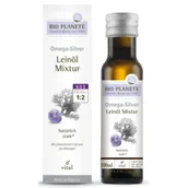 Olej spożywczy - Bio Planete Omega silver - mieszanka z olejem lnianym (algi morskie) 100 ml Bio - miniaturka - grafika 1