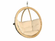 Hamaki - Fotel hamakowy drewniany, kremowy Swing Chair Single (3) - miniaturka - grafika 1