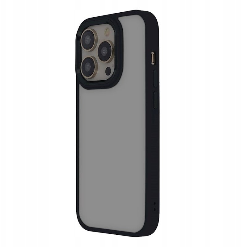 Nakładka Satin Elegant Matt iPhone 16 Pro Max czarna