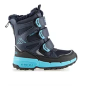 Buty dla dziewczynek - Buty Kappa Vipos Tex 260902K-6766 - granatowe - miniaturka - grafika 1