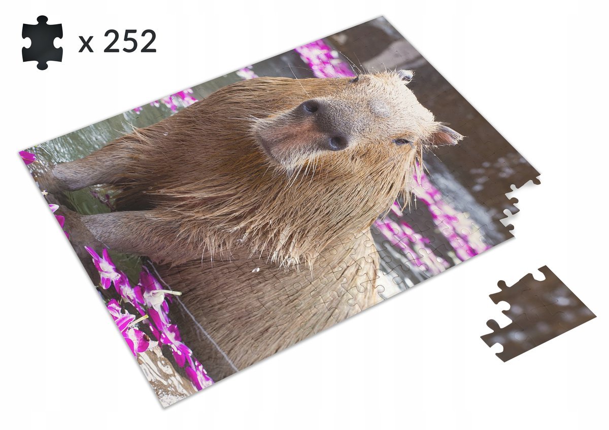Puzzle KAPIBARA Prezent + IMIĘ w prezencie A4 120e. #10