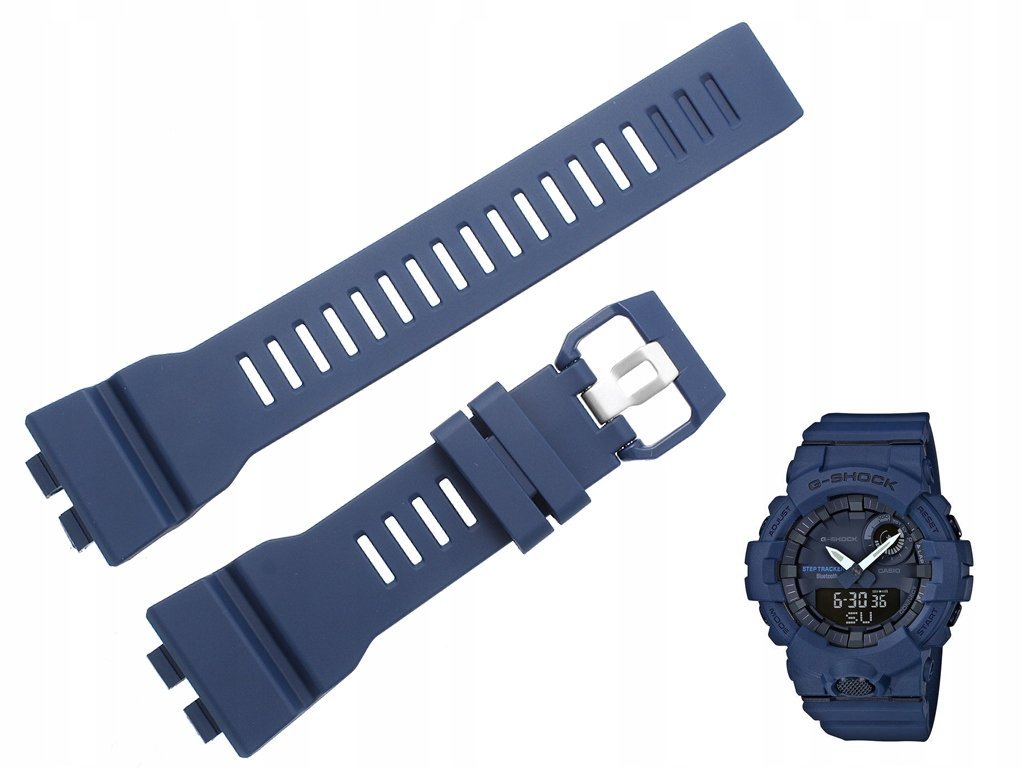 PASEK CASIO GBA-800 GBA-800-2 GBD-800 GRANATOWY ORYGINAŁ TELESKOPY