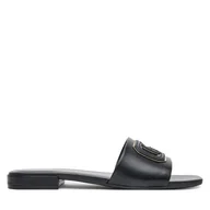 Klapki i japonki damskie - Klapki Guess FLJTAR LEA19 Czarny - miniaturka - grafika 1