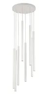 Lampy sufitowe - Sopel Koło lampa wisząca 8-punktowa biała 33629 - miniaturka - grafika 1