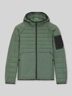 Kurtki męskie - Kurtka pikowana o kroju regular fit z kieszeniami zapinanymi na zamek błyskawiczny model ‘URBANEX’ - miniaturka - grafika 1