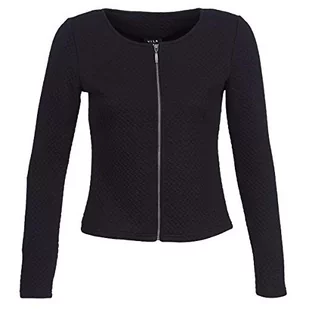 Unbekannt Damska kurtka Vinaja New Short Jacket Blazer, czarny, S - Kurtki damskie - miniaturka - grafika 1