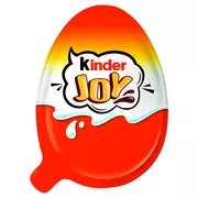 Inne słodycze - Kinder Joy Chrupiące wafelki posypane kakao w kremie z niespodzianką 20 g - miniaturka - grafika 1