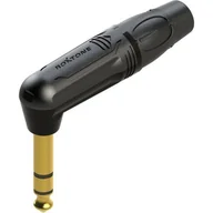 Inne akcesoria gitarowe - Wtyk jack kątowy 6.3mm stereo RJ3RP-BG ROXTONE - miniaturka - grafika 1