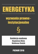 Technika - Fundacja na rzecz Czystej Energii Energetyka wyzwania prawno  instytucjonalne - Minta Magdalena, Waldemar Śledzik - miniaturka - grafika 1