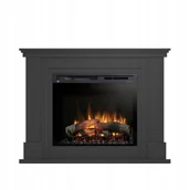 Kominki elektryczne - KOMINEK ELEKTRYCZNY LUENA 28" XHD CZARNY - miniaturka - grafika 1