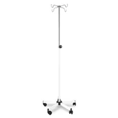 Meble i wyposażenie gabinetów medycznych - Stojak do kroplówek model SK-4 Stojak na płyny do infuzji - miniaturka - grafika 1