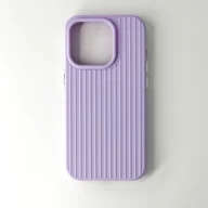 Etui i futerały do telefonów - Etui na telefon komórkowy iPhone 14 Pro z ochroną aparatu liliowo-fioletowe Etui Bumper - Do Apple iPhone 14 Pro, liliowo-fioletowe - miniaturka - grafika 1