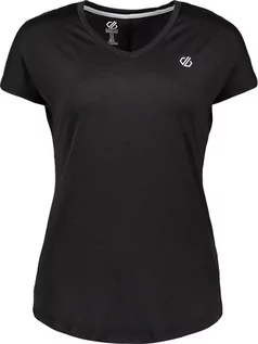 Koszulki sportowe damskie - Dare 2b Koszulka sportowa "Vigilant" w kolorze czarnym - grafika 1