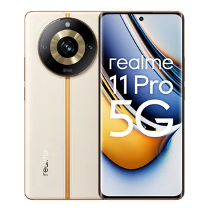 Realme 11 Pro 5G 8GB/256GB Dual Sim Beżowy - Telefony komórkowe - miniaturka - grafika 1