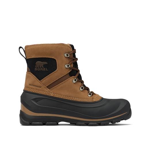 Sorel Męskie Buxton Lace wodoodporne śniegowce, Delta/czarne, 8,5 UK, Delta Czarny, 42.5 EU