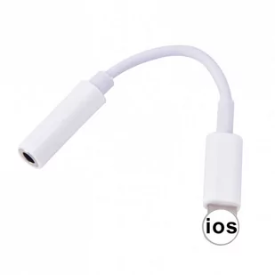 Adapter słuchawek dlaPhone z Lightning do Mini Jack 3.5mm 4pin - Pozostałe akcesoria do telefonów Adapter słuchawek dlaPhone z Lightning do Mini Jack 3.5mm 4pin - Pozostałe akcesoria do telefonów - miniaturka - grafika 1