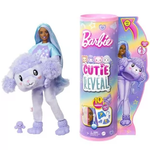 Barbie, Cutie Reveal, Słodkie stylizacje, lalka pudelek z akcesoriami - Lalki dla dziewczynek - miniaturka - grafika 1