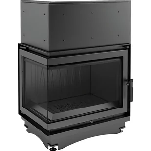 Kominek powietrzny żeliwny ZUZIA lewy BS 15 kW Ø 150 - Wkłady kominkowe - miniaturka - grafika 1