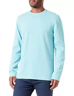 Koszulki męskie - BOSS t-shirt męski tempesto, Open Blue461, L - miniaturka - grafika 1