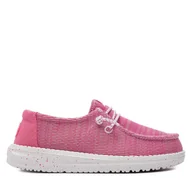 Buty dla dziewczynek - Półbuty Hey Dude Wendy 40449-6WX Różowy - miniaturka - grafika 1