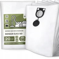 Worki do odkurzaczy - 20x Worek do Odkurzacza Bosch Gas 50 Syntetyczny Pojemny Mocny Worki G9 - miniaturka - grafika 1