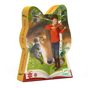 Puzzle tekturowe PIOTR I WILK 50 el.DJ07309 - Puzzle - miniaturka - grafika 1
