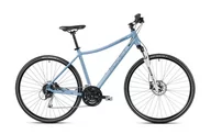Rowery - Rower crossowy ROMET ORKAN 4 D 2024 WERSJA B niebiesko-granatowo-srebrny, 20, 28, nd., kobieta - miniaturka - grafika 1