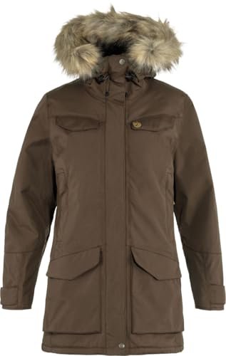 FJALLRAVEN 86369-299 Nuuk Parka W Kurtka damska Dark Oak XL