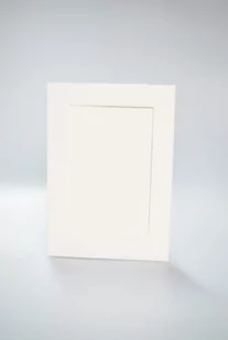Haft krzyżykowy - Kartki z prostokątnym psp kremowe - Pasmanteria - miniaturka - grafika 1