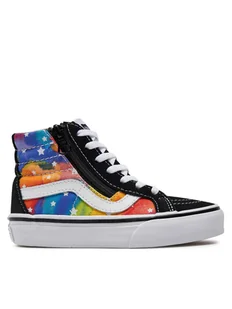 Vans Tenisówki Sk8-Hi Reissue Side Zip VN0007PXBMV1 Czarny - Buty dla dziewczynek - miniaturka - grafika 1