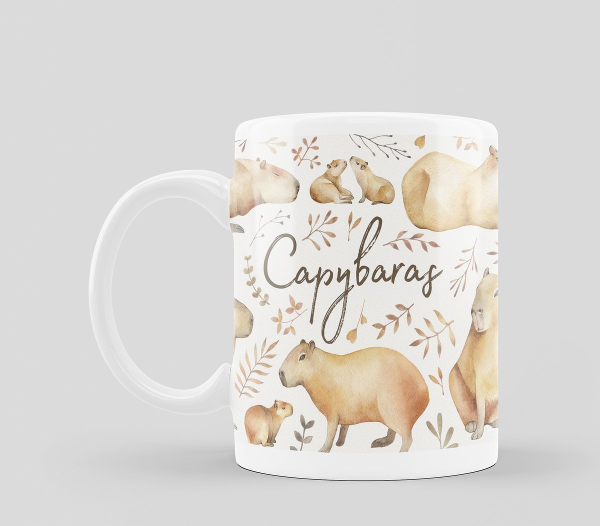Kubek KAPIBARA Prezent z Kapibarą + IMIĘ #7