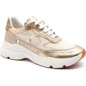 Buty dla dziewczynek - Patrizia Pepe Skórzane sneakersy - miniaturka - grafika 1