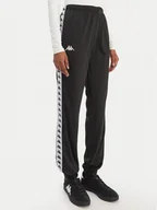 Spodnie sportowe damskie - Kappa Spodnie dresowe Banda Wrastoria 303R5K0 Czarny Slim Fit - miniaturka - grafika 1